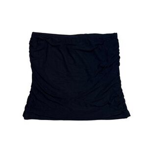 Shein Black Tube Top Cropped Womens Size M